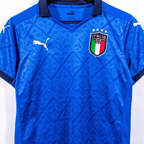 Italy 2021 Puma Home Jersey Youth Large Blokecore Soccer - Picture 3 of 10